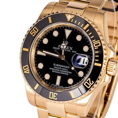 rolex 18k submariner used|Rolex 18k gold price.